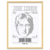 Receipt Art John Lennon