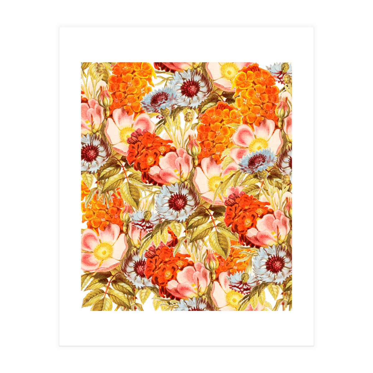 Coral Bloom #society6 #decor #buyart  (Print Only)