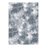 Abstract Winter Foggy Snow Gray White (Print Only) thumbnail