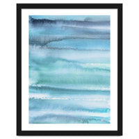 Gradient Watercolor Sea Blue