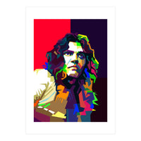 Tommy Bolin Classic Rock Guitar Art WPAP (Print Only)