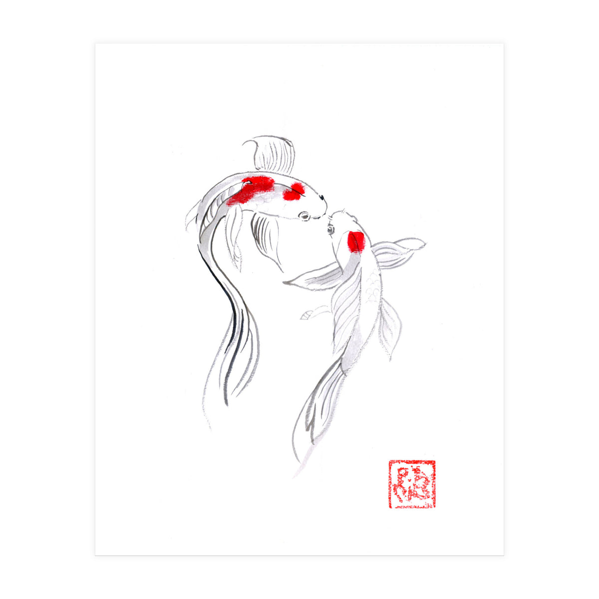 2 Koi (Print Only)