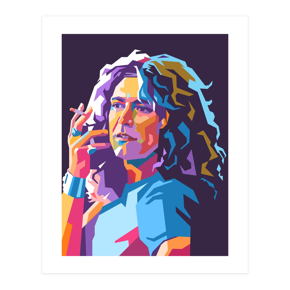 Robert Plant wpap art (Print Only)