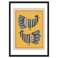 Striped Bird Pair II