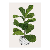 Fiddle Leaf Fig Tree Plant (Print Only)