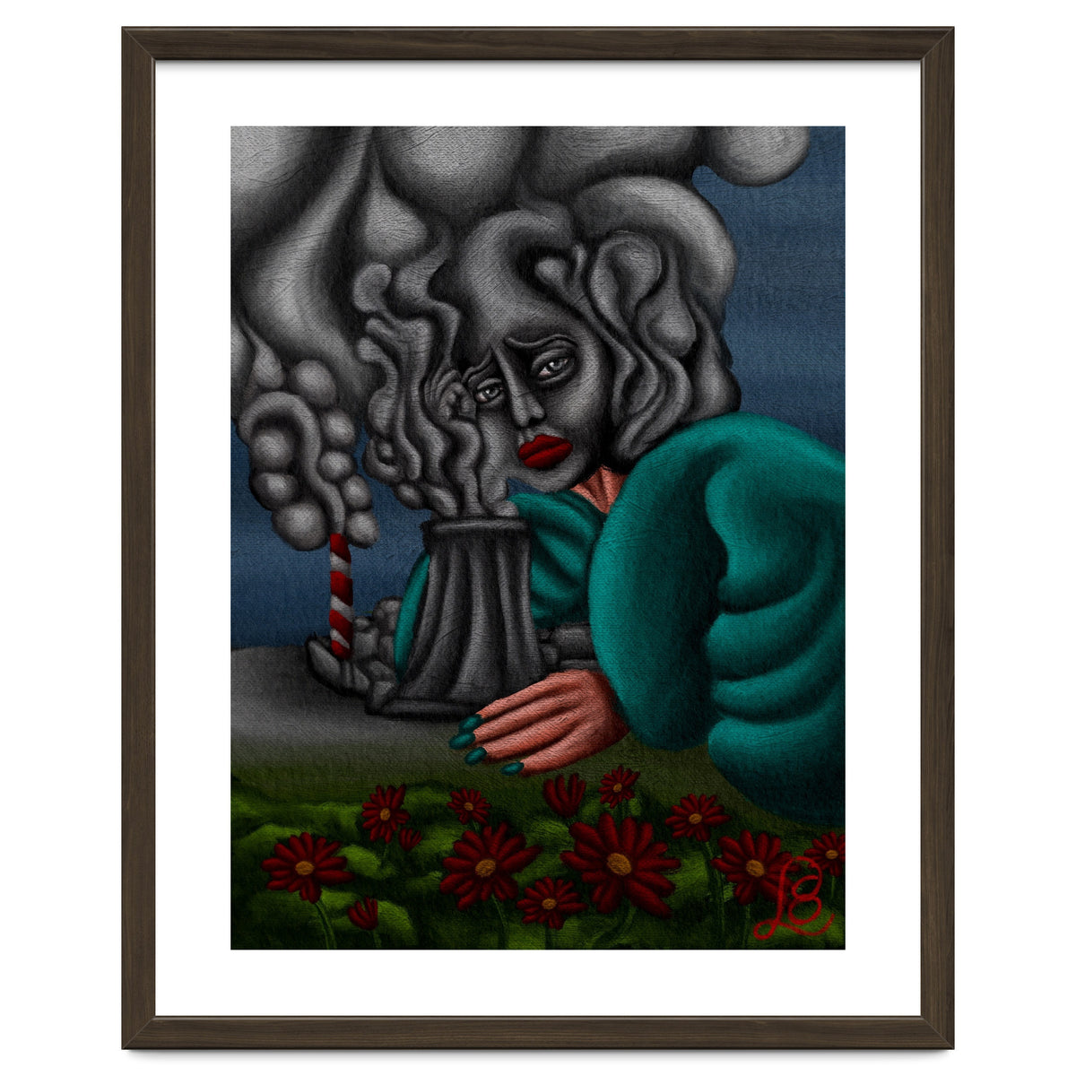 " It starts by the mind, then it takes the rest"