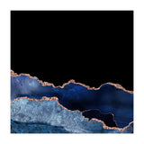 Navy & Rose Gold Agate Texture 10 (Print Only) thumbnail