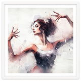 Elegant Ballet Dancer Portrait In Motion thumbnail