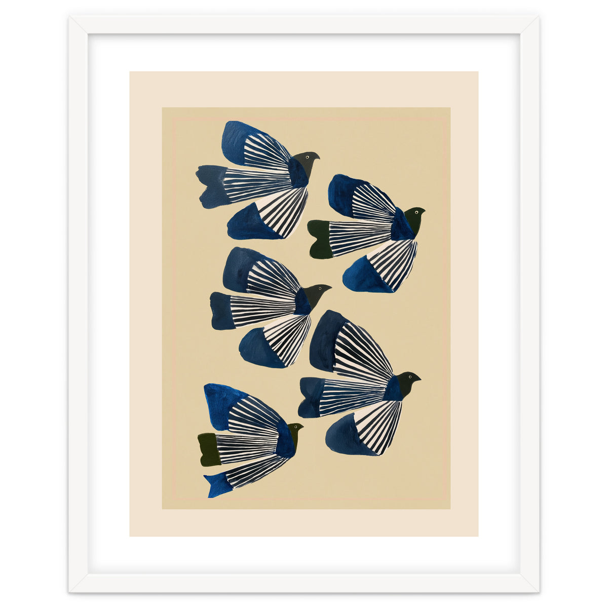 Birds In Flight