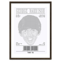 Receipt Art George Harrison