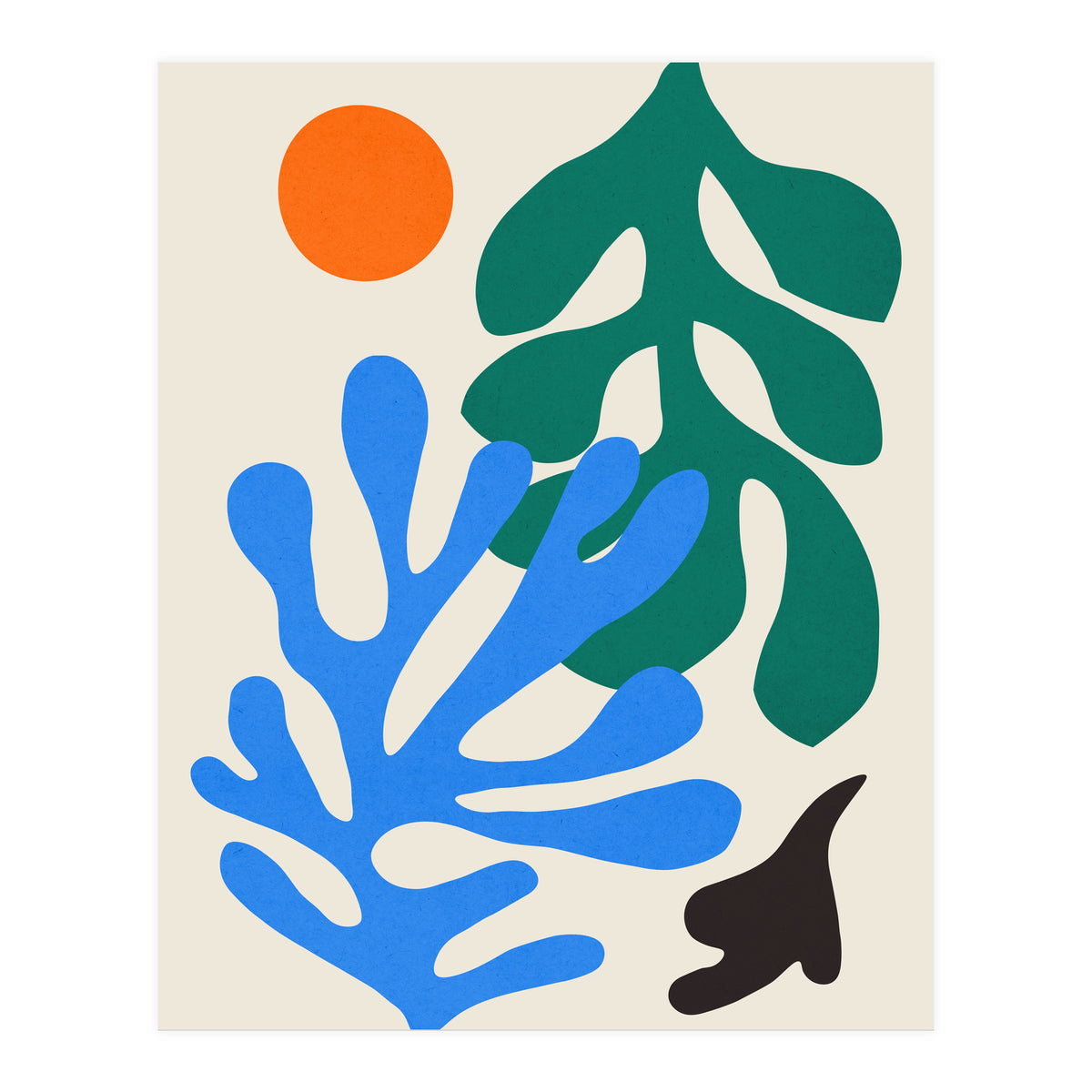 Floral matisse 6 (Print Only)