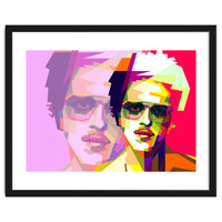 Bruno Mars Pop Art WPAP