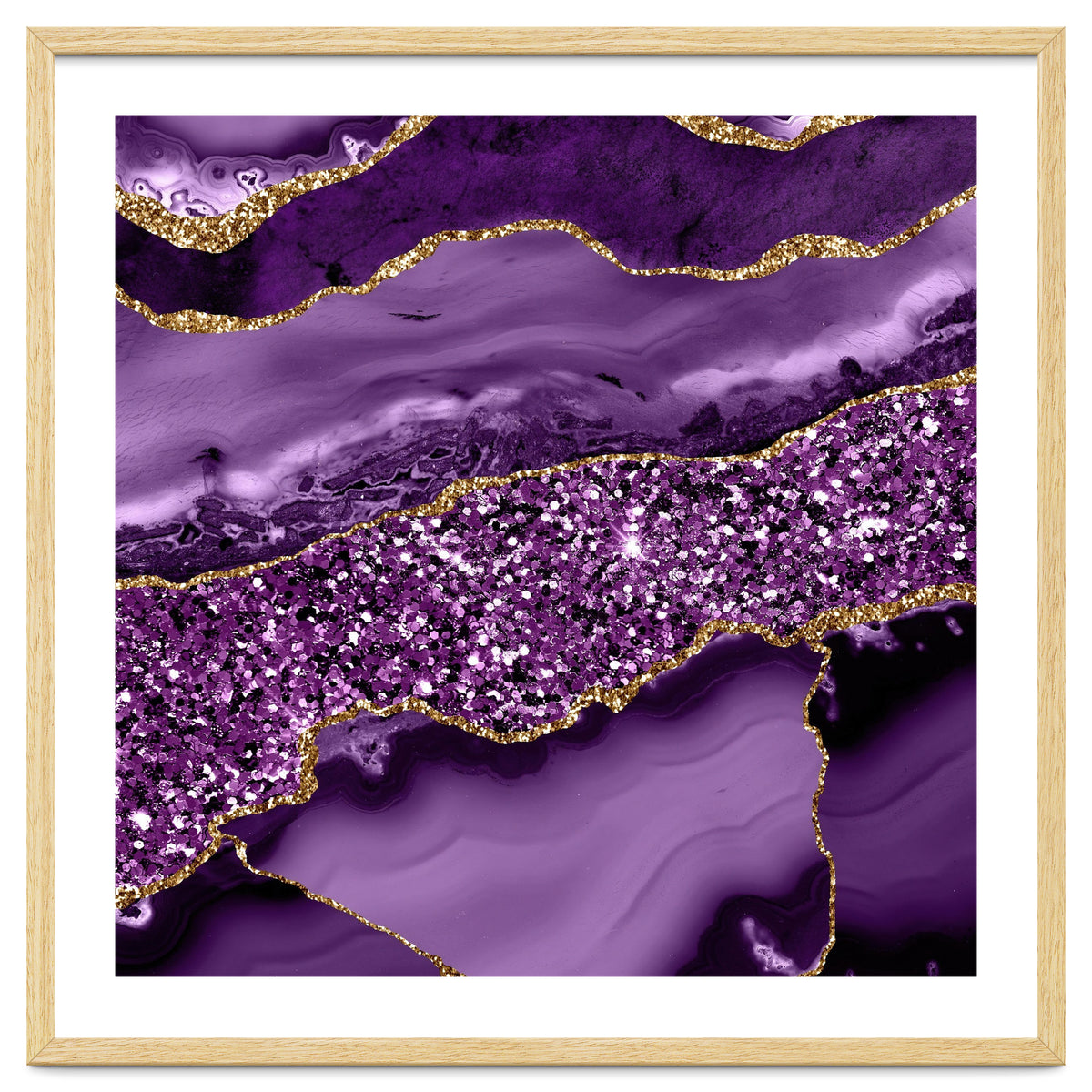 Agate Glitter Ocean Texture 02