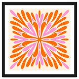 Symmetry Petals - pink and orange thumbnail