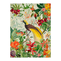 Bird of paradise vintage jungle  (Print Only)