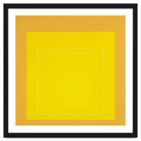 JOSEF ALBERS - HOMAGE TO THE SQUARE YELLOW