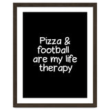 Pizza and football are my life therapy thumbnail