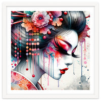 Ornate Bloom Modern Geisha