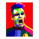 Lautaro Martinez Football Striker Pop Art (Print Only) thumbnail