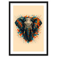 Elephant Animal Watercolor