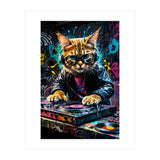 Cat Dj music (Print Only) thumbnail