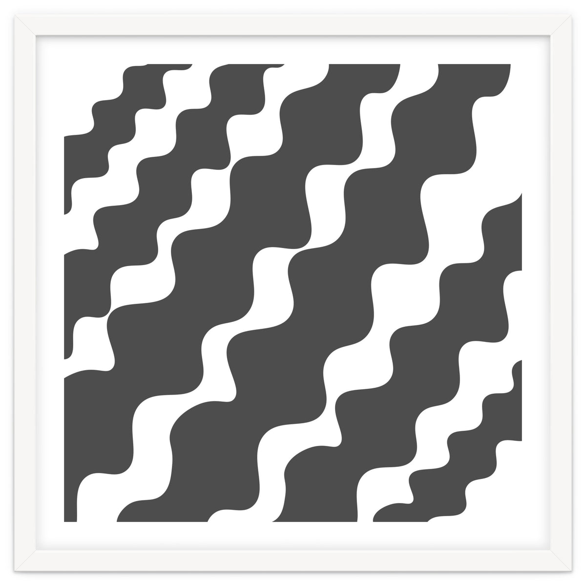 Grey Wavy Pattern