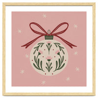 Christmas Flower Globe