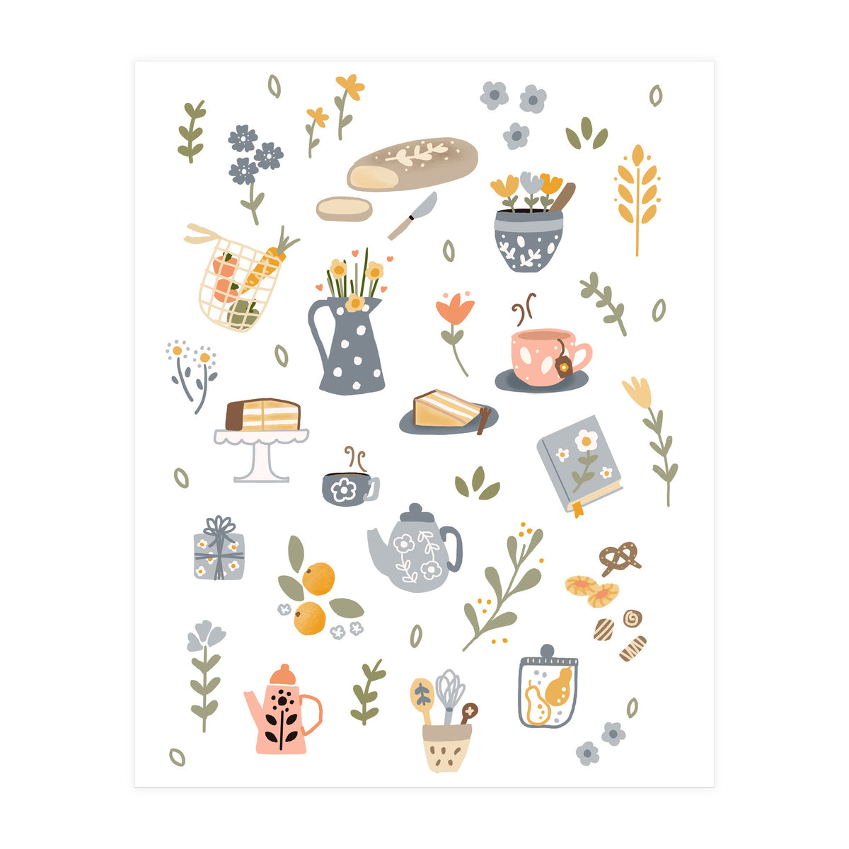 Country Kitchen  (Print Only)