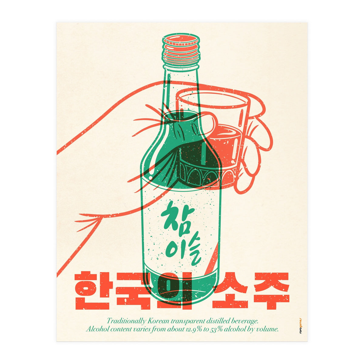 Korean Soju (Print Only)