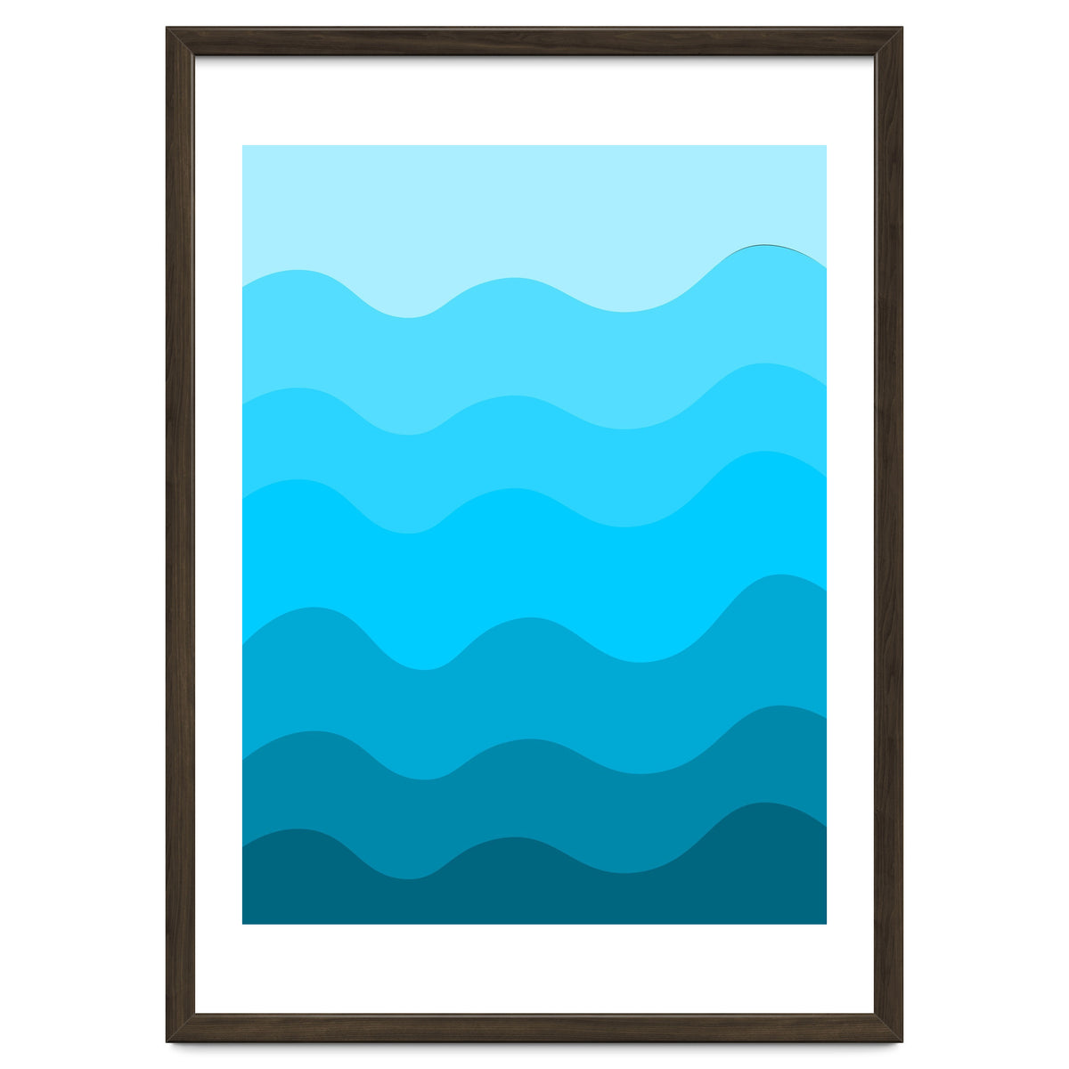 Blue gradient design