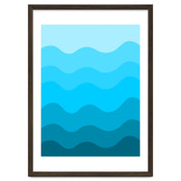 Blue gradient design