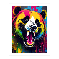 Panda, Graffiti (Print Only)