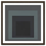 JOSEF ALBERS - HOMAGE TO THE SQUARE BLACK GREY thumbnail