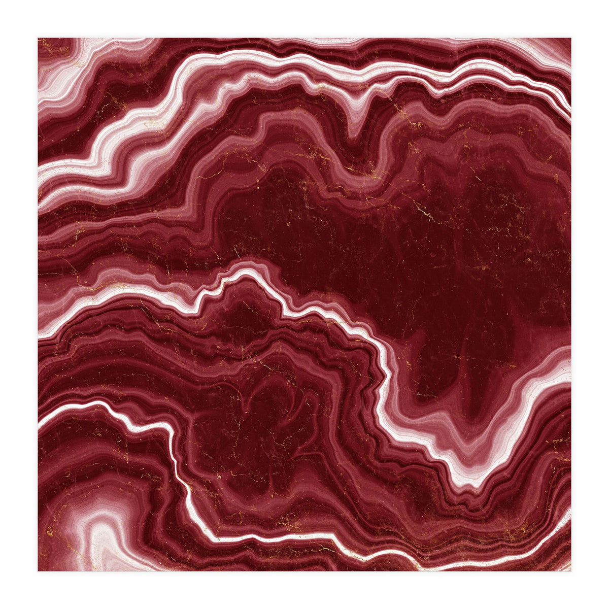 Red Agate Texture 09  (Print Only)