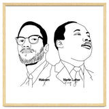 Martin Luther King Jr and Malcolm X thumbnail