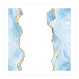 Blue & Gold Glitter Agate Texture 08  (Print Only) thumbnail