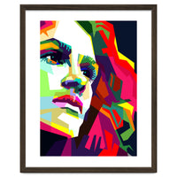 Julia Roberts Movie Actress Pop Art WPAP