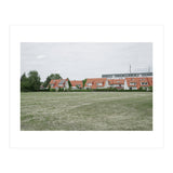 Red roof houses in the green field (Print Only) thumbnail
