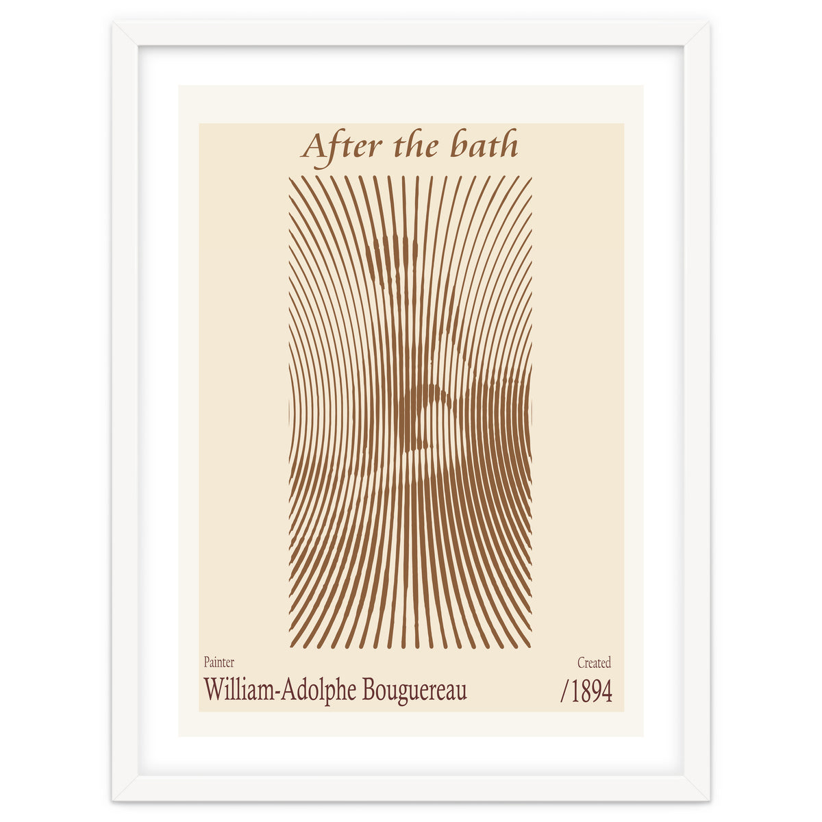 After The Bath – William Adolphe Bouguereau (1875)