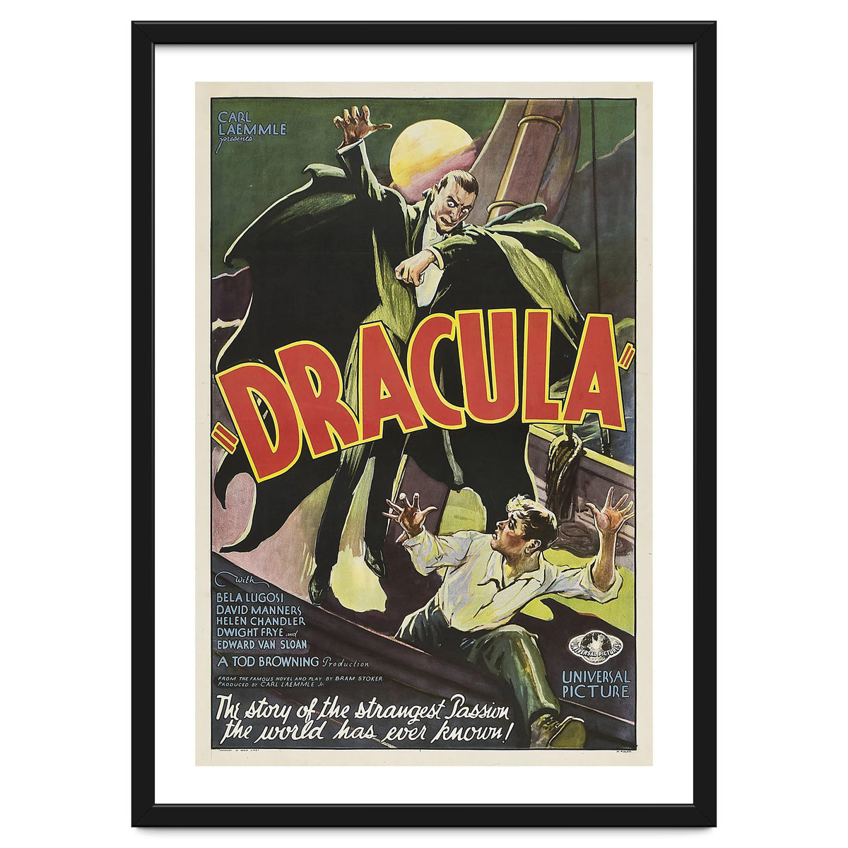 DRACULA (1931), directed by TOD BROWNING.