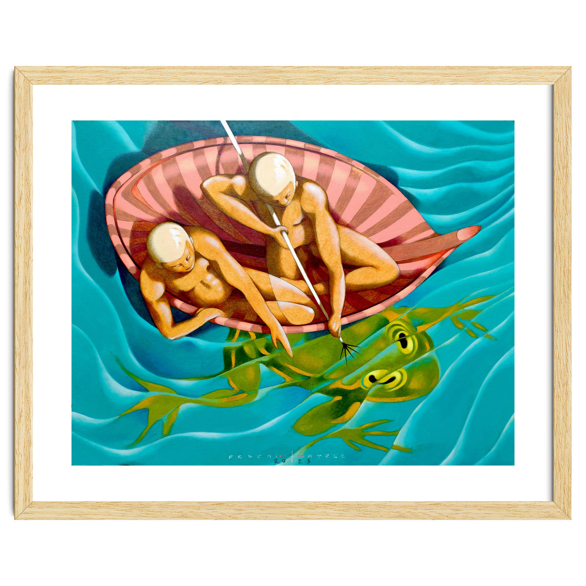 The capture of the giant frog