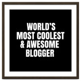 World's most coolest and awesome blogger thumbnail