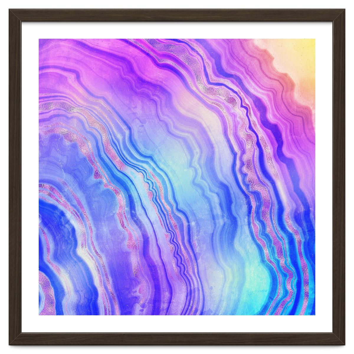 Neon Agate Texture 07