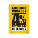 A one hour workout (Print Only) thumbnail