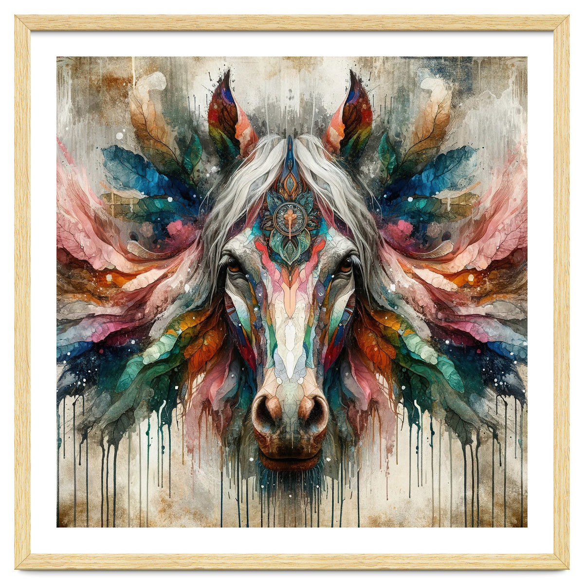 Ornate Horse Portrait