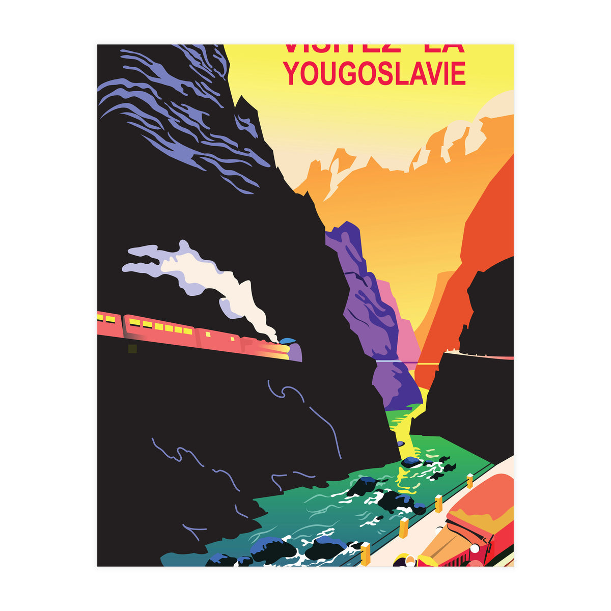 Visit Yugoslavia (Print Only)