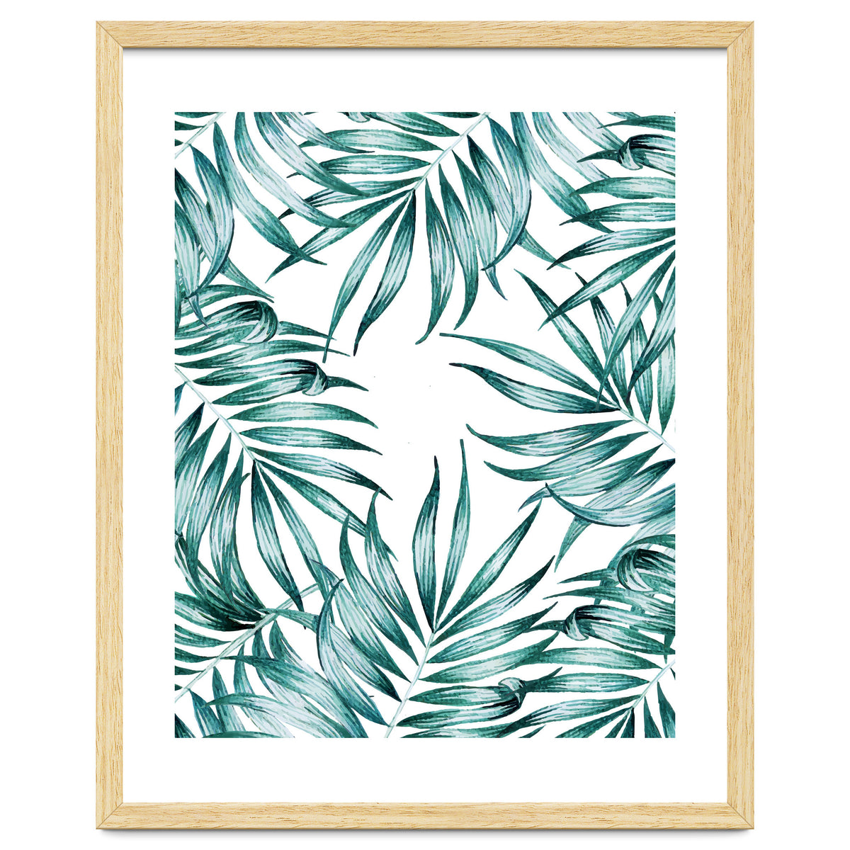 Island Life, Tropical Minimal Palm Vintage Illustration, Luxe Bohemian Botanical Nature Beachy