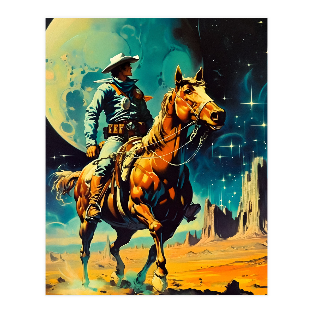 The Space Cowboy (Print Only)