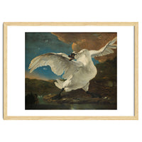 The Threatened Swan. The Threatened Swan; Interpreted later as an Allegory on Johan de Witt. Dati...
