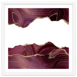 Burgundy & Gold Glitter Agate Texture 07 thumbnail